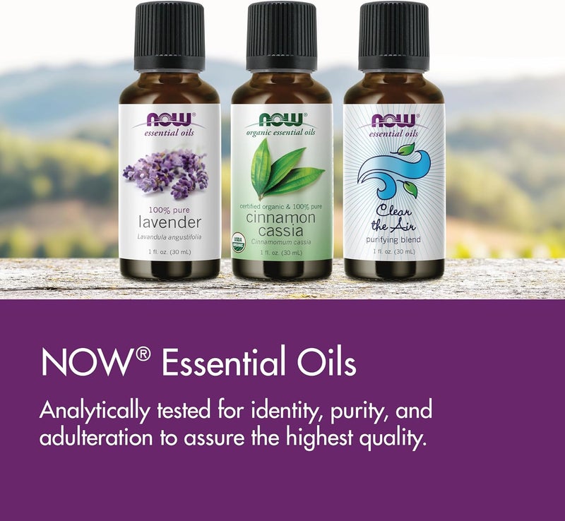 Now Foods زيوت NOW الأساسية، زيت اللافندر، رائحة عطرية مهدئة، مقطر بالبخار، 100% نقي، نباتي، غطاء مقاوم للأطفال، 10 مل - Image 3